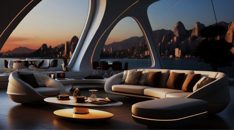 内装イルミネーション使用イメージ画像